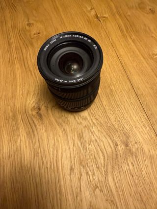 Lente objetivo Sigma 18-200 F3.5-6.3 II DC OS