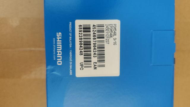 Pedales SHIMANO M540 Negro