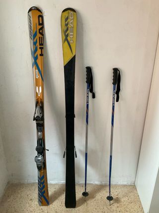 Esquis y bastones HEAD