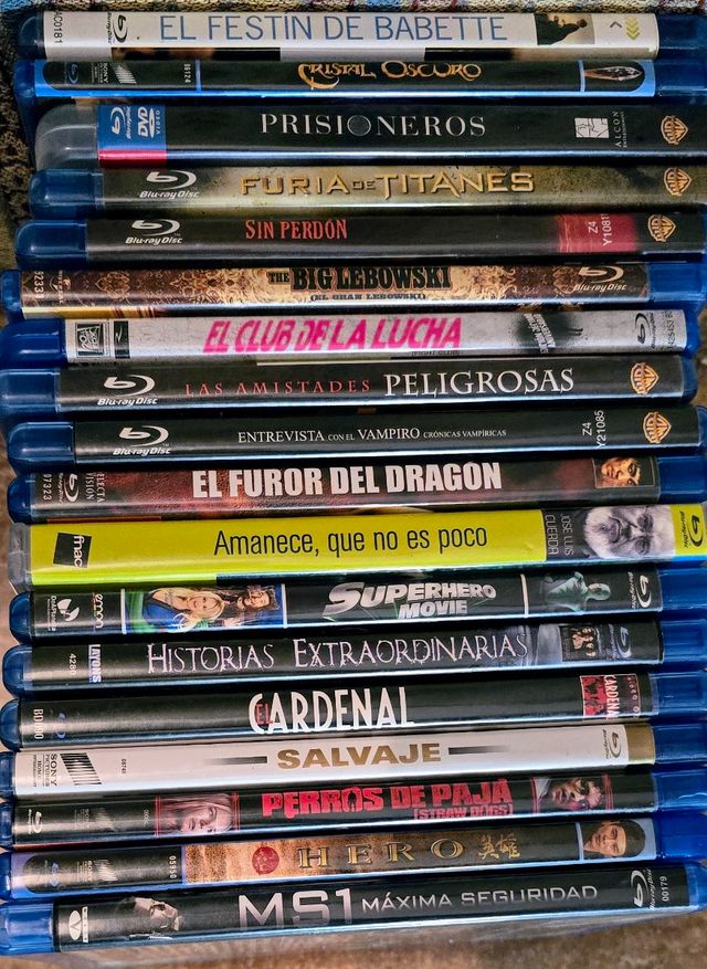 Películas blu-ray