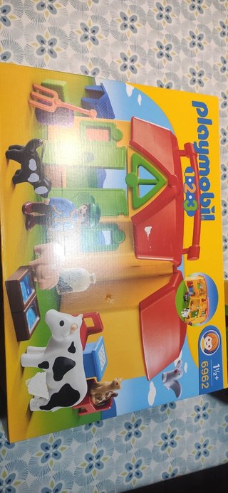 Granja maletin de Playmobil 1 2 3