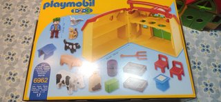 Granja maletin de Playmobil 1 2 3