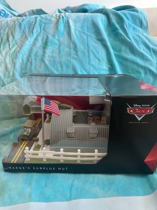 Disney Pixar Cars Sarge Precision Playset