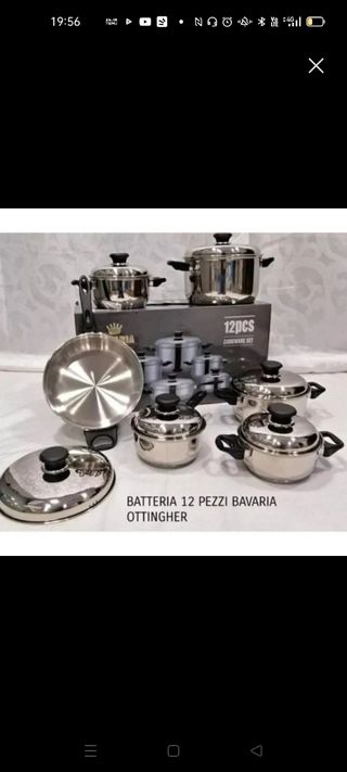 Batteria pentole Bavaria