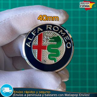 Emblema Volante Alfa Romeo 40mm Adhesivo Metálico