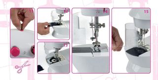 Maquina de coser para niños