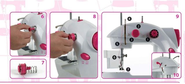 Maquina de coser para niños