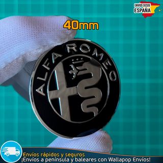 Emblema Volante Alfa Romeo 40mm Adhesivo Metálico