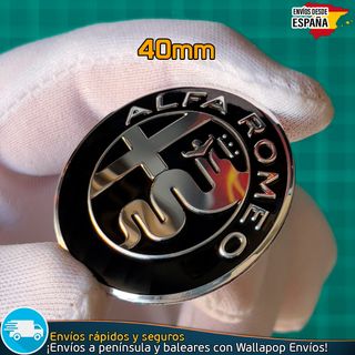 Emblema Volante Alfa Romeo 40mm Adhesivo Metálico
