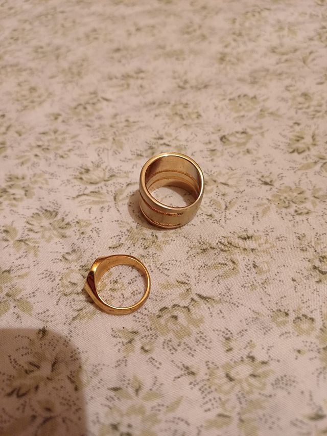 Anéis de aço para rapazes e rapazes