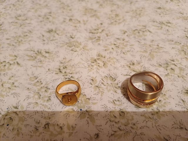 Anéis de aço para rapazes e rapazes