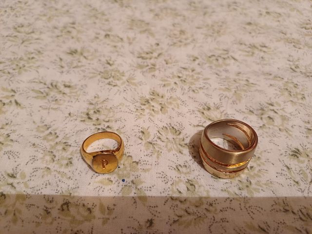 Anéis de aço para rapazes e rapazes