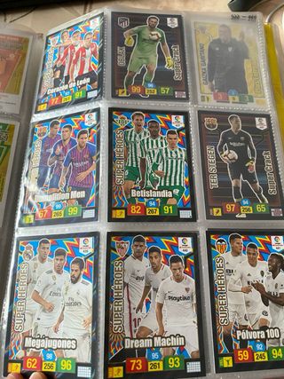 Adrenalyn 2018/2019 album de cartas