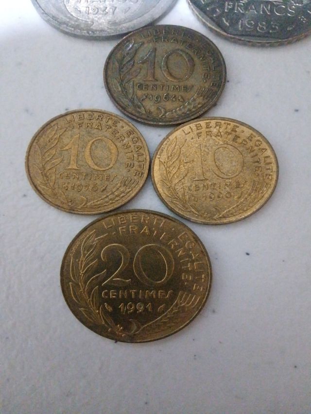 Lote Francos Franceses Franc