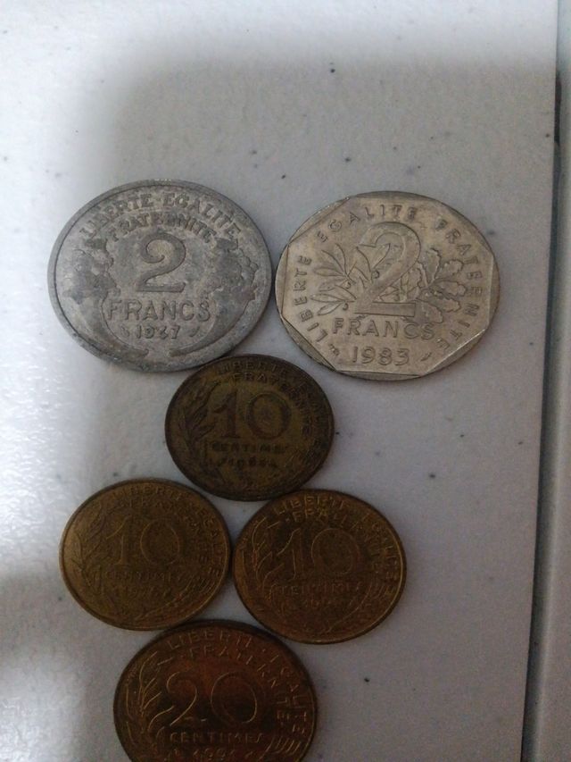 Lote Francos Franceses Franc