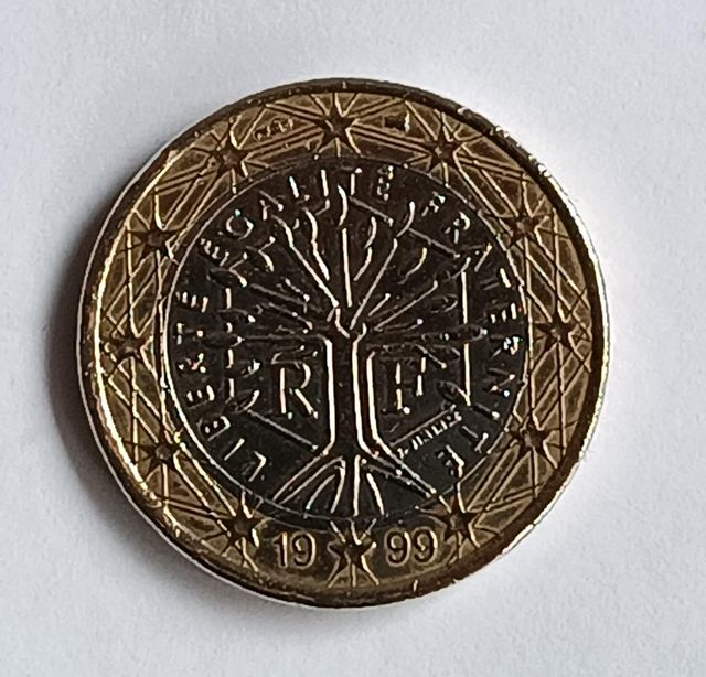 Moneda Francesa 1€, Árbol de la vida (1999)