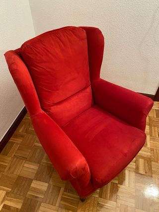 Butaca de lectura, sillón orejero