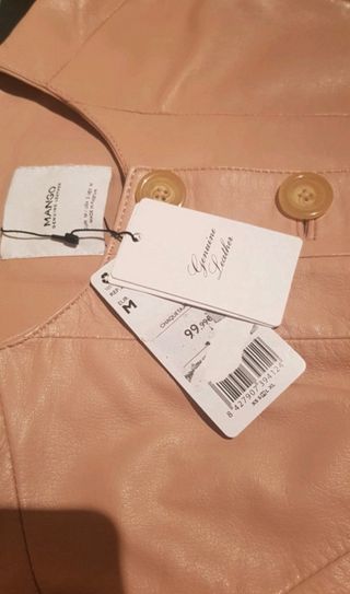 Chaqueta de piel 