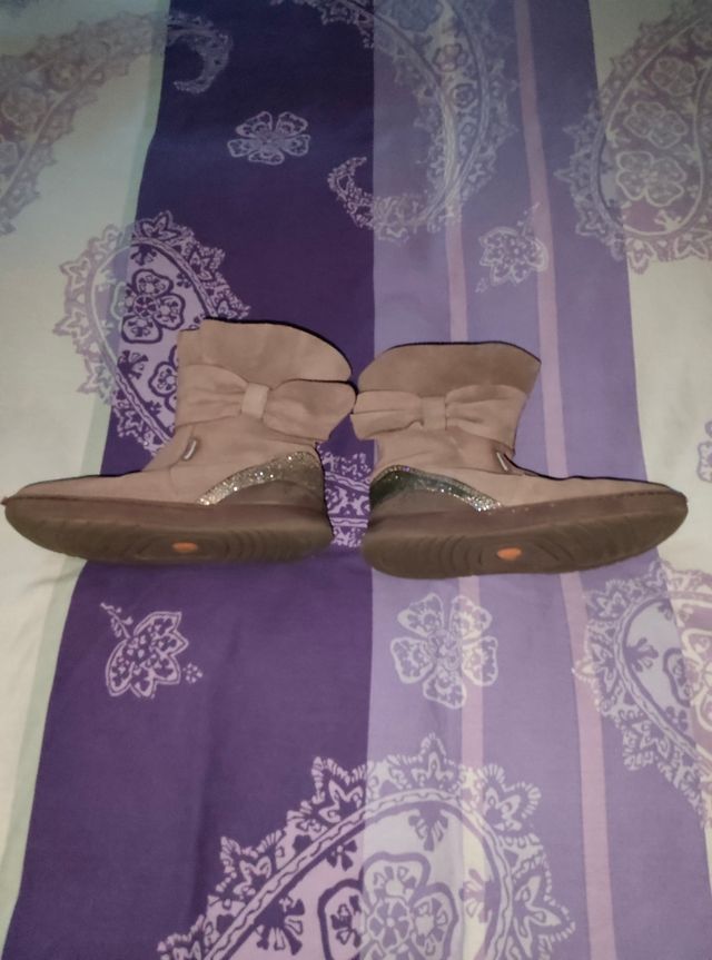 Botas rosa niña Biomecanics talla 31