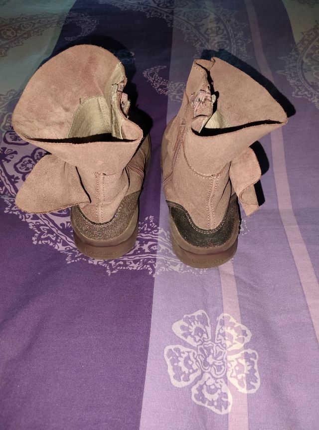 Botas rosa niña Biomecanics talla 31