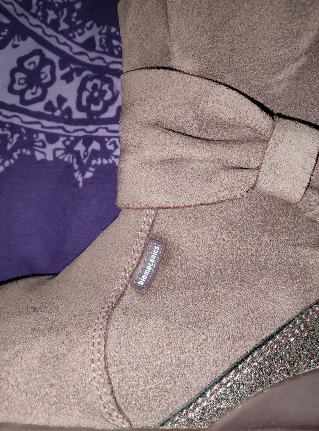 Botas rosa niña Biomecanics talla 31