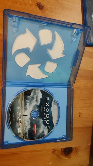 Exodus film bluray disc