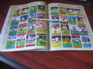 ALBUM CROMOS IMPRESOS LISEL 85 86.TODO LO EDITADO!