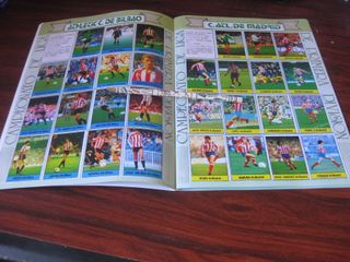 ALBUM CROMOS IMPRESOS LISEL 85 86.TODO LO EDITADO!