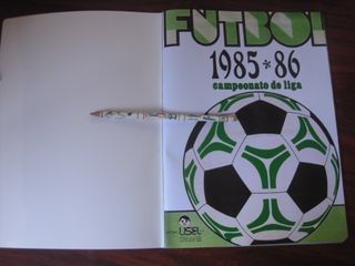 ALBUM CROMOS IMPRESOS LISEL 85 86.TODO LO EDITADO!