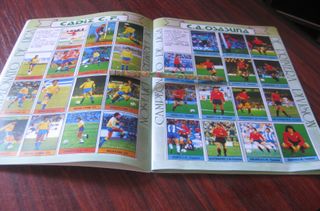 ALBUM CROMOS IMPRESOS LISEL 85 86.TODO LO EDITADO!