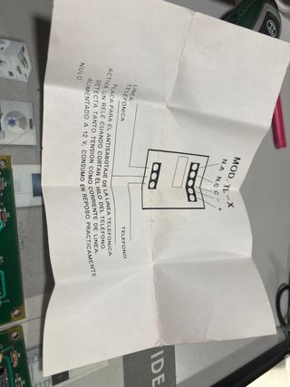 Pack placas (9) telefonicas