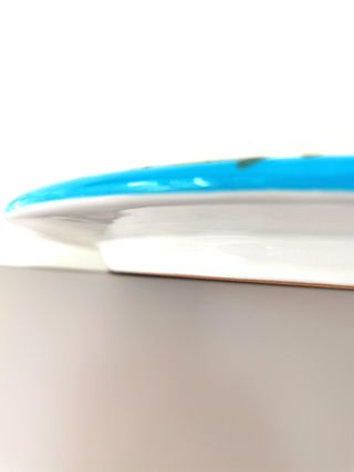 Piatto ceramica italiana, papaveri, D31