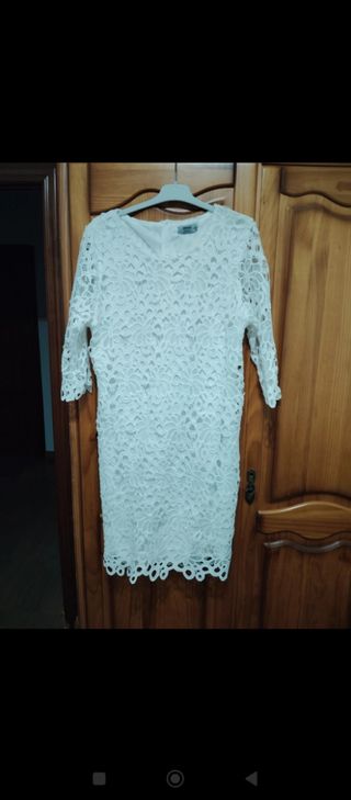 Vestido blanco talla 4XL 48