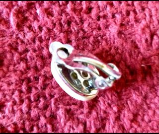 Pendientes de perla de pinza