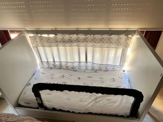 Cuna de ikea Stuva + colchón. cajones, evolutiva 