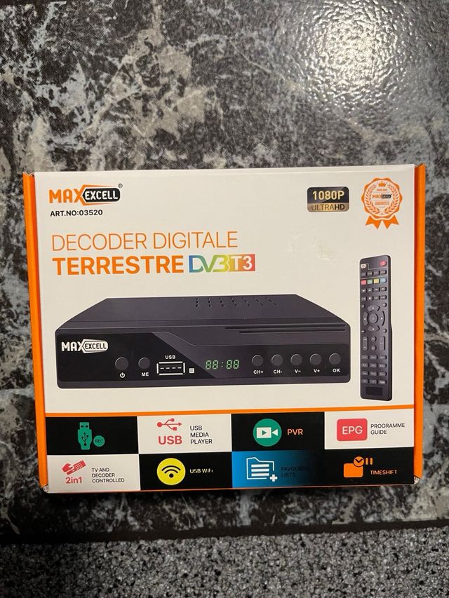Nuevo Decoder Digitale 1080P UltraHD