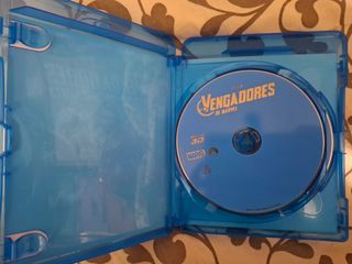 Dvd Blu-ray "Los Vengadores de Marvel 3D
