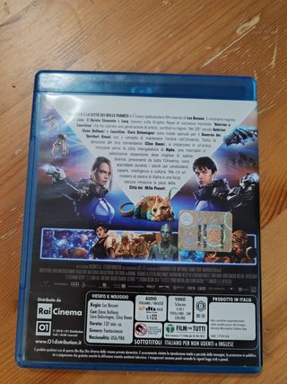 Valerian film Bluray disc