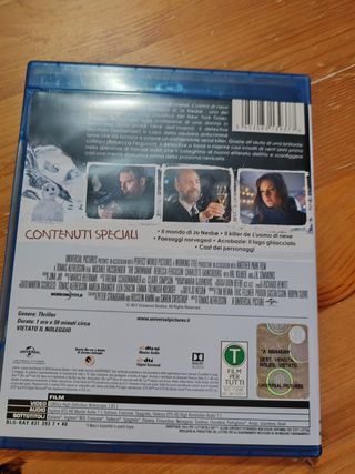 L'uomo di neve film bluray disc