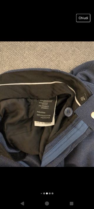 Abito uomo primaverile/estivo