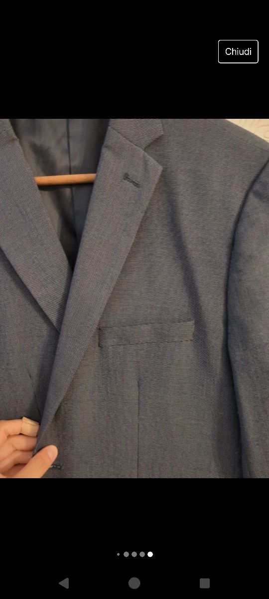 Abito uomo primaverile/estivo