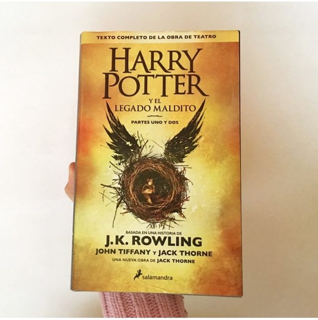 Harry Potter and the Cursed Child, parts one and two. [Based on the original new story by J.J. Rowling, John Tiffany & Jack Thorne]. First produced by ... End production, special rehearsal edition.