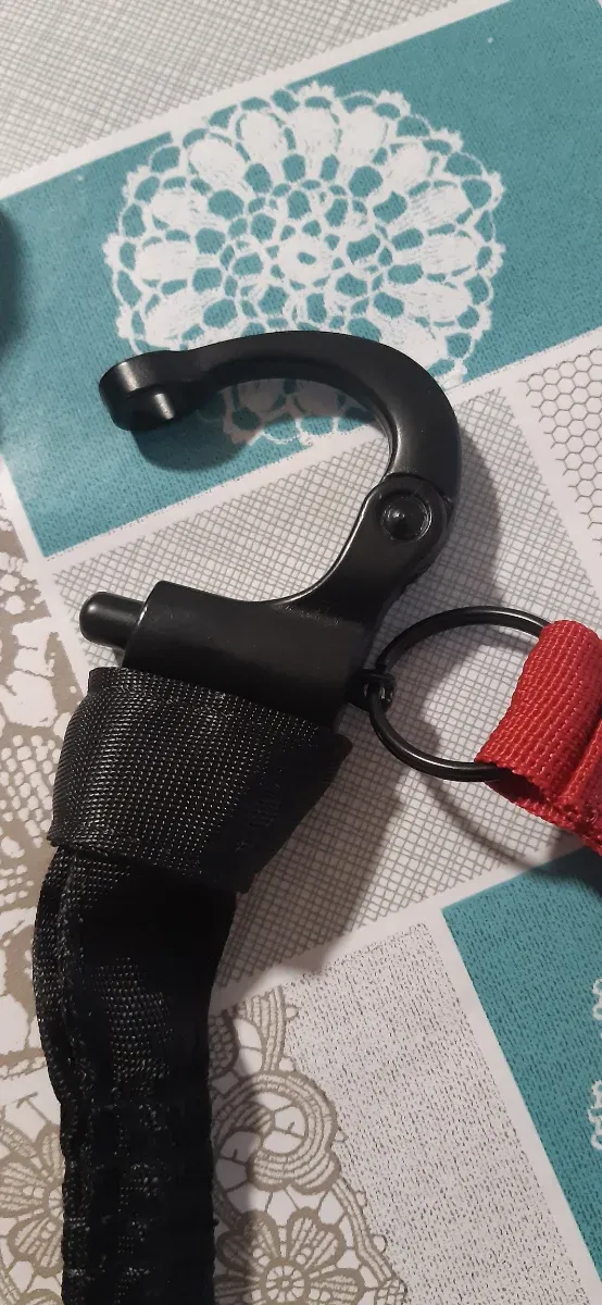 Correa con mosqueton cinturon airsoft