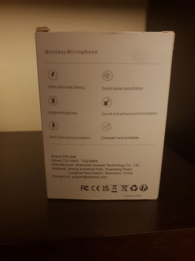 Micrófono inalámbrico MEJOR