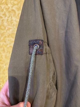 Trench verde de la marca Massimo Women