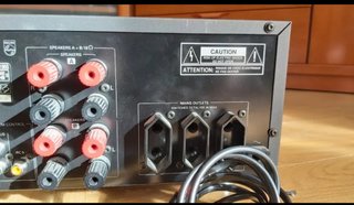 Amplificador HiFi estéreo profesional Philips