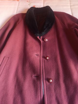Abrigo de paño
