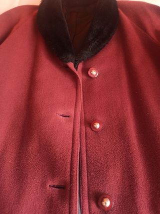 Abrigo de paño