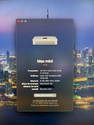 Apple Mac Mini + Monitor HP