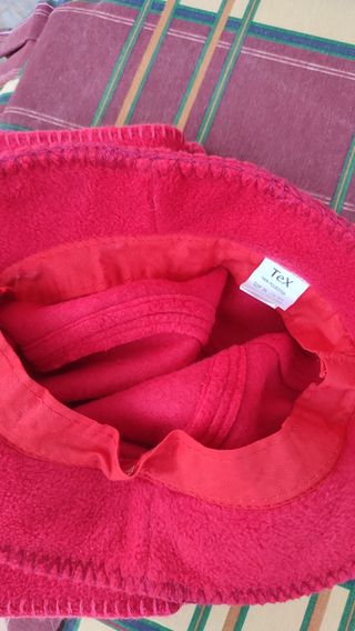 Conjunto gorro y bufanda niña